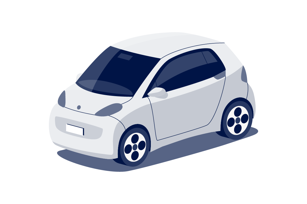 Icon eines Microcars