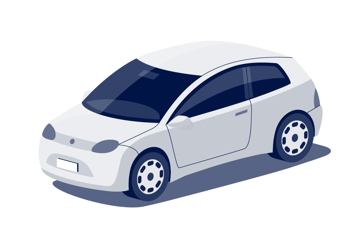 Icon eines Kleinwagen